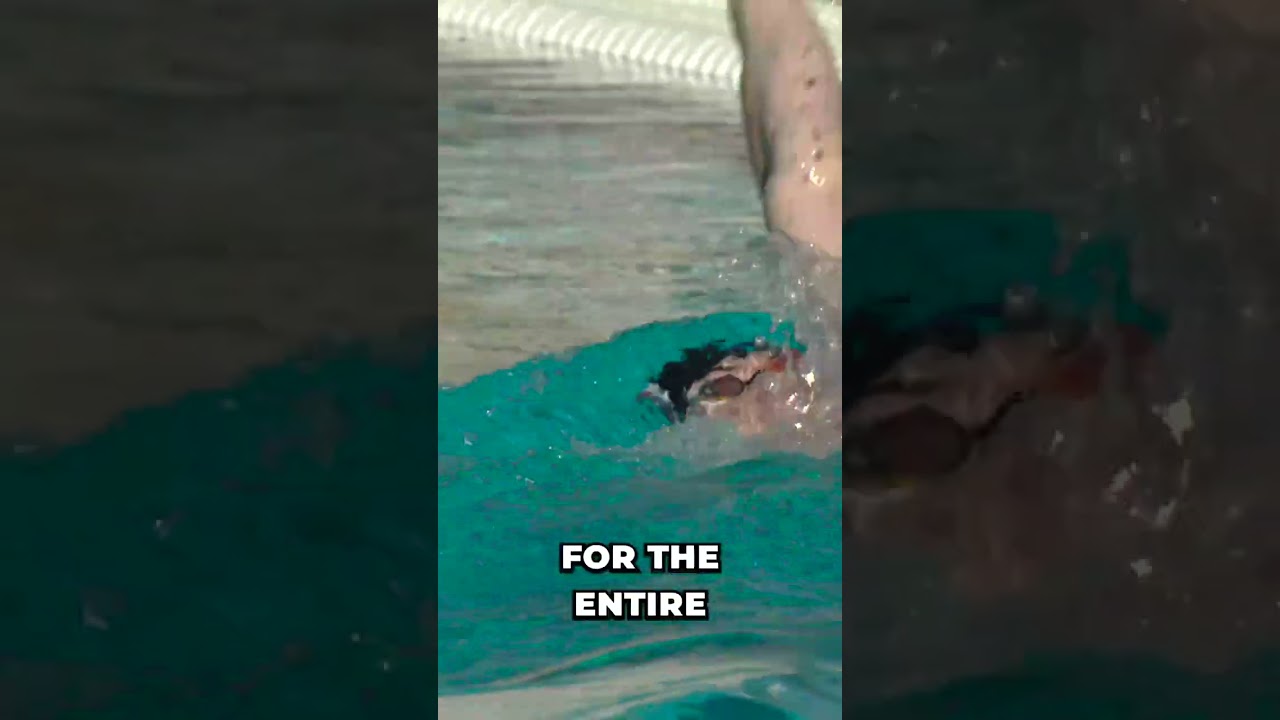 This backstroke technique just helped set a national record. #theraceclub