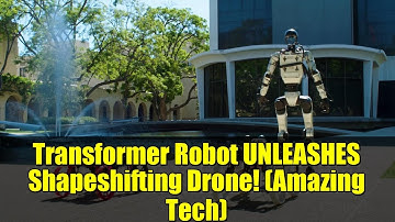 Transformer Robot UNLEASHES Shapeshifting Drone! (Amazing Tech)