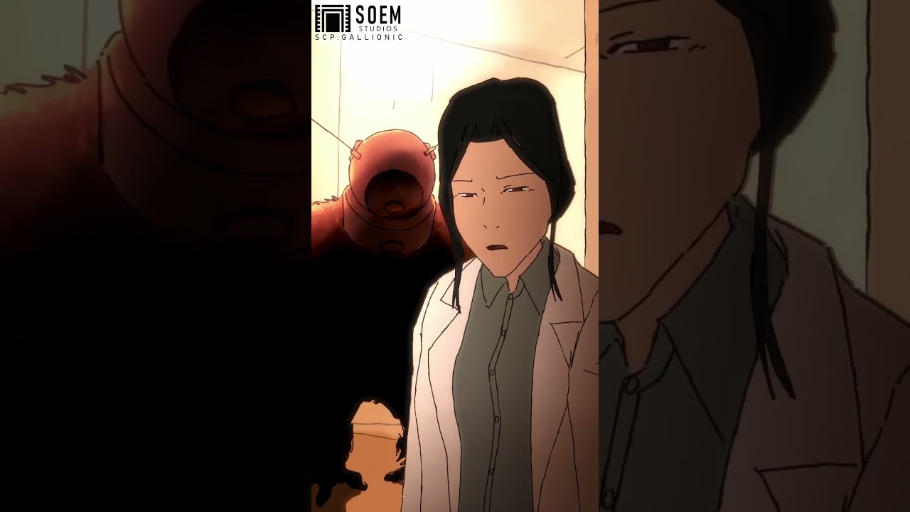 I don't think that was a gorilla | SCP:GALLIONIC short #scp #animation #skit #anime