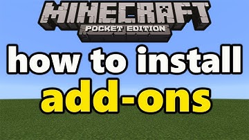 HOW TO INSTALL ADD-ONS | Minecraft PE 0.16.0