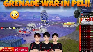 JDG Created Mini Red Zone Against VS In PEL 2025 !!😱🔥 Crazy End Circle Grenade Battle 🔥