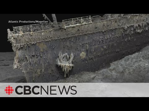 3D scan of Titanic reveals never-before-seen details