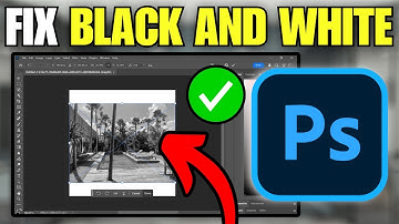 How To Fix Photoshop Images Turning Black & White Automatically