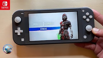 Mortal Kombat 1: ERMAC Nintendo Switch Lite Gameplay