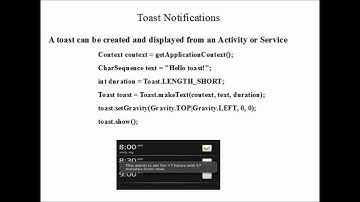 Android In 60 Seconds - Toast Notifications  Default
