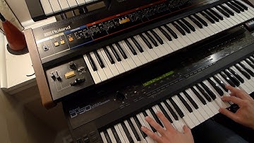 Roland D-50 and Juno-60 Synth Jam