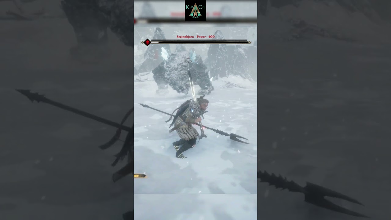 Legendary Animal Boss Fight Jotunheim Assassin's Creed Valhalla Steinnbjorn