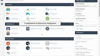 Cpanelde Nasıl Yedek Alınır