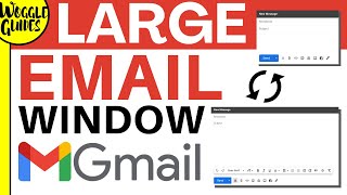 How to increase size of new email compose screen in Gmail to full screen by default