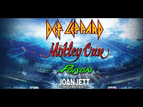 Big update set for the MÖTLEY CRÜE, DEF LEPPARD, POISON and JOAN JETT tour