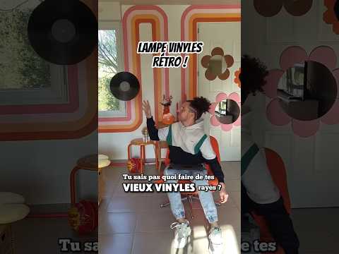 On fabrique une lampe rétro avec des vinyles ! 😱🎵