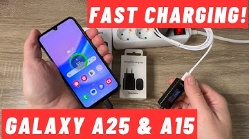 How to Enable FAST CHARGING on Samsung Galaxy A25 & A15