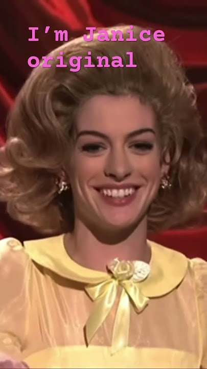 I’m Janice ￼original