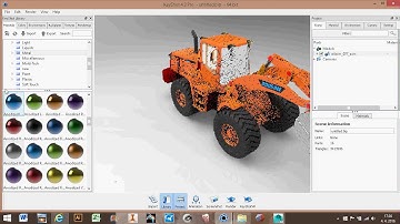 KeyShot Rendering Setting Doosan (wheel loader)
