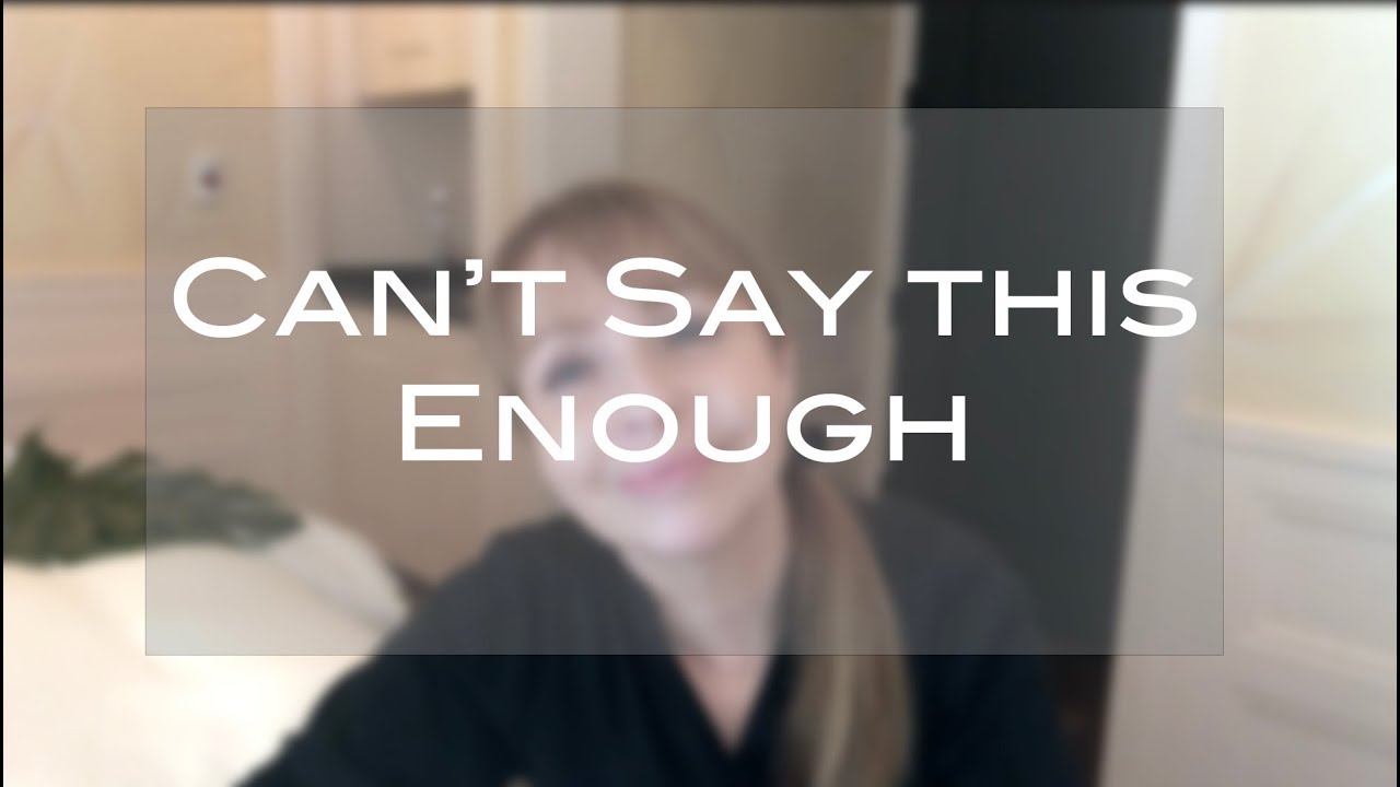 Can't Say This Enough