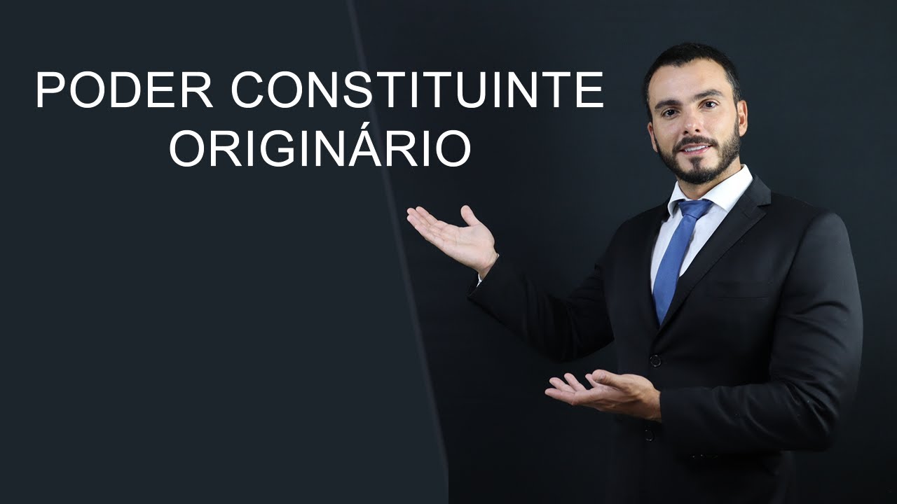 Poder constituinte originário - Professor Victor Magalhães