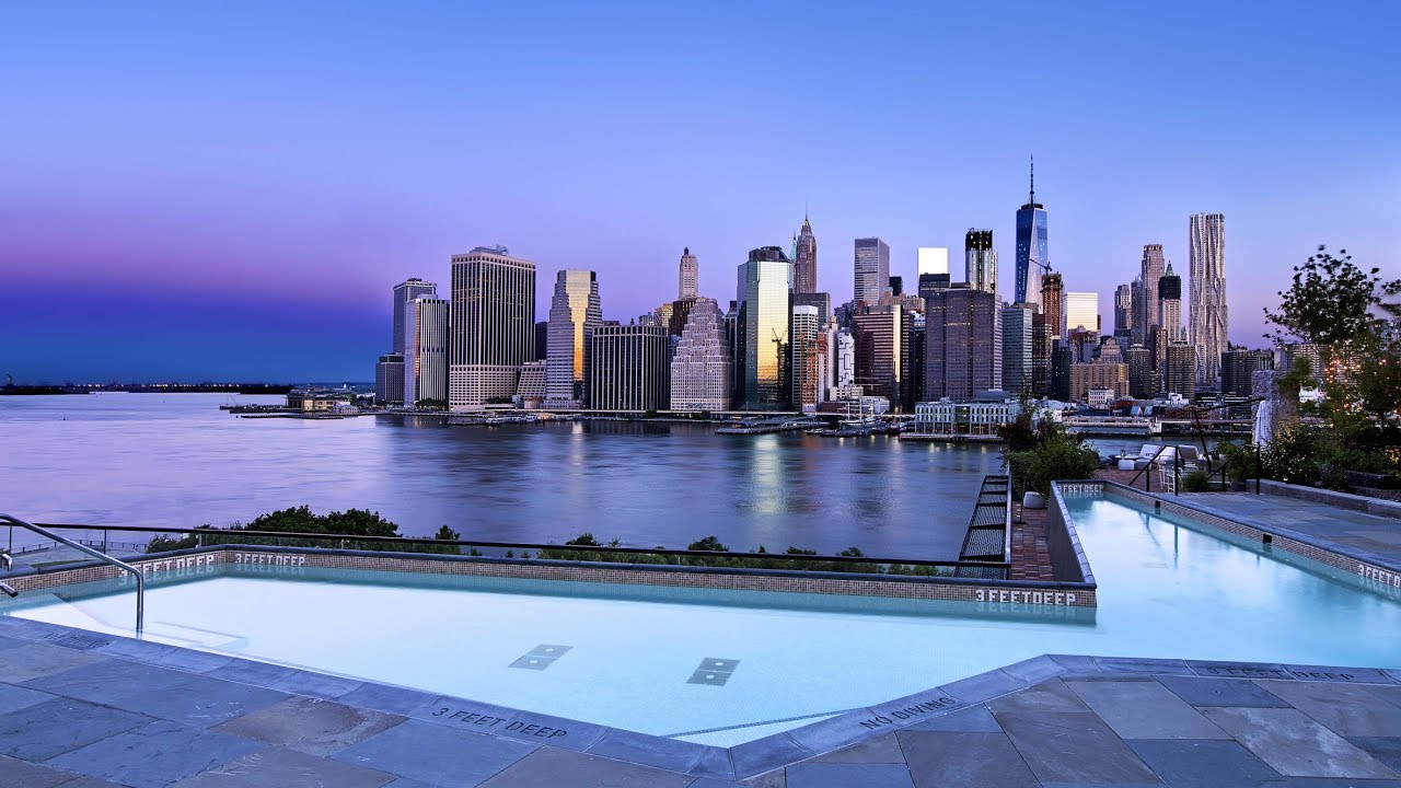 1 Hotel Brooklyn Bridge designed &quot;to be part of the park,&quot; says Jonathan Marvel - YouTube