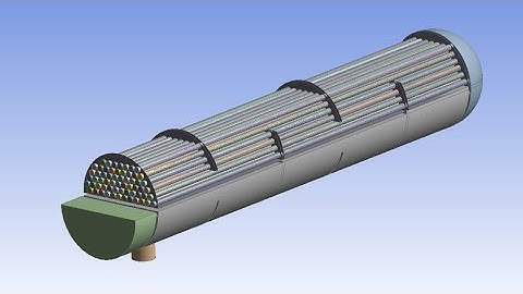 Designing Shell and Tube Heat Exchanger-ANSYS Fluent Tutorials