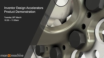 Autodesk Inventor Design Accelerators Product Demonstration