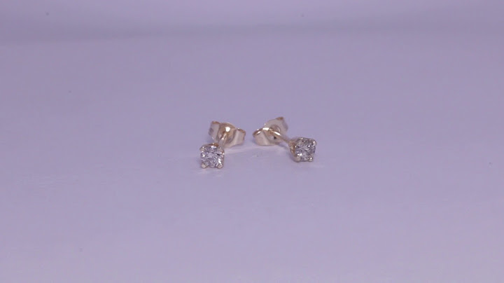 0.14 ct diamant ohrringe