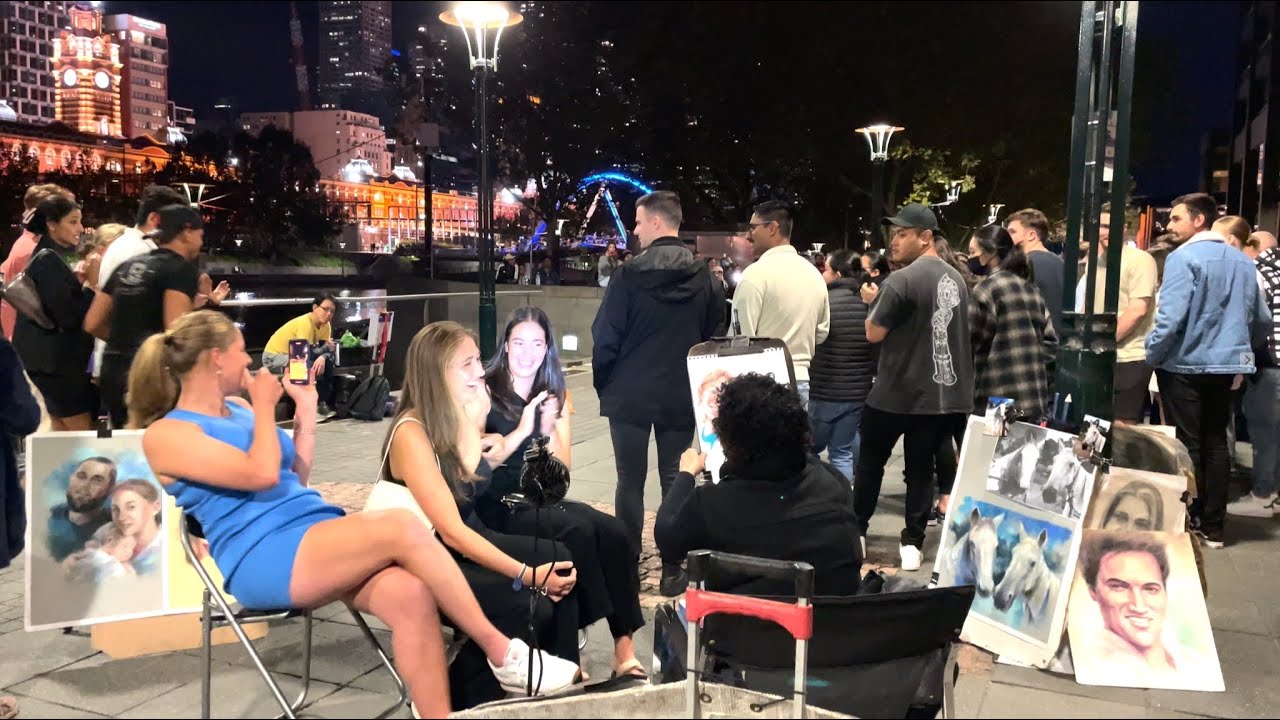 CITY OF MELBOURNE AT NIGHT | SOUTHBANK TO YARRA PROMENADE | WALK TOUR