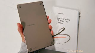 reMarkable paper pro move quick unbox