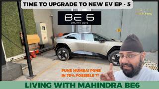 Pune to Mumbai & Back in 75% Charge?! Mahindra BE 6 REAL World Range Test ⚡@mahindraelectricsuvs