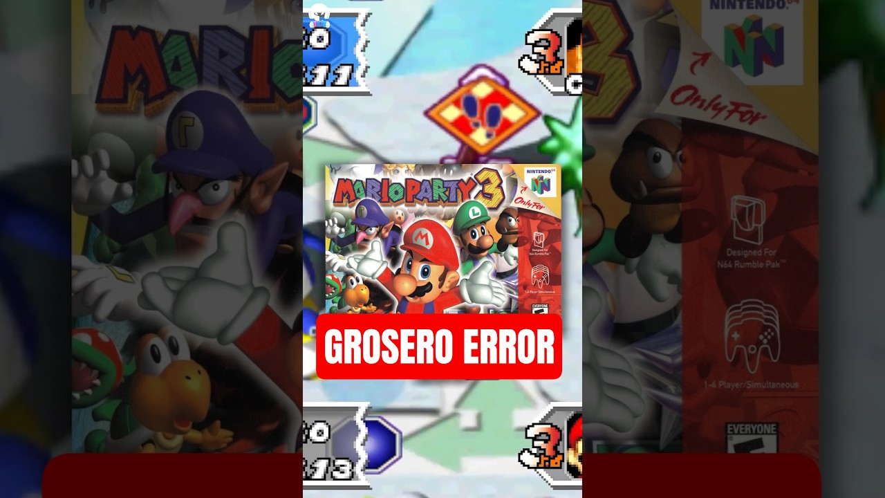 🔴 El ERROR de NINTENDO con MARIO PARTY 3 