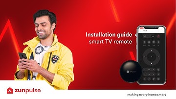 How to setup zunpulse smart TV remote | Installation Guide