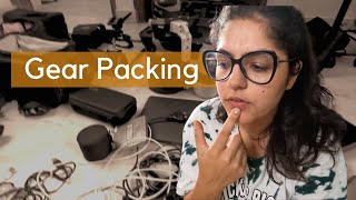 How to pack gear before a photography trip | Packing VLOG1