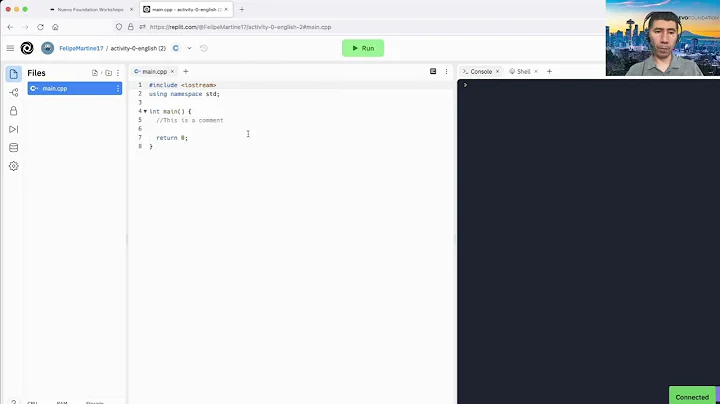 Video 1 - Using Repl.It - C++: Secret messages