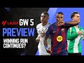 La Liga Matchday 5 Preview | Real Madrid v Espanyol, Barca v Getafe &amp; Title Race Shocker! #LALIGA