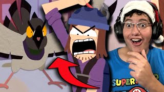 BRO HAS BEEF WITH A BIRD!! 💀 || Suction Cup Man Fights a Bird (Piemations) REACTION