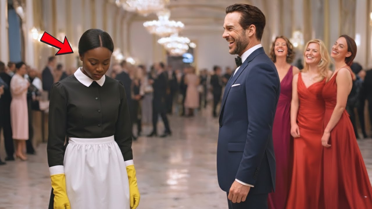 If You Dance the Waltz, I’ll Clean the Hall,” the Millionaire Laughed…But the Maid Shone Like a Star