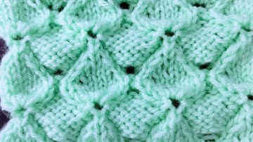 Beautiful Reversible Leaf 🌿 Pattern For Cardigan / Top / Skivy / Blanket / Shawl / Stole / Knitting 