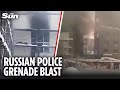 Hundreds evacuate as grenade explosion rips through Russian policing college in Syktyvkar