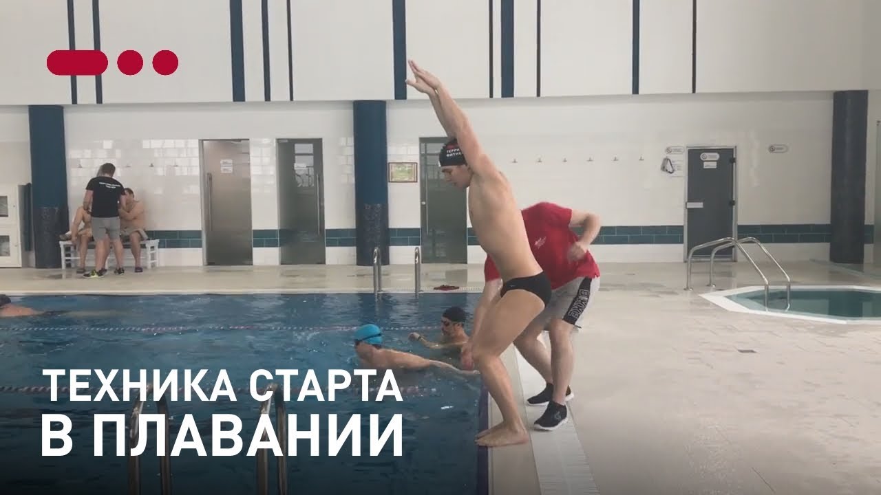 ТЕХНИКА СТАРТА В ПЛАВАНИИ - YouTube