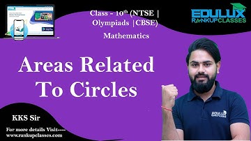 #video Areas Related to Circles | (Mathematics) Class-10th | EDULUX RANCUPCLASSES|