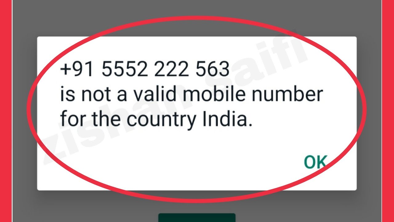Whatsapp Fix Is Not A Valid Mobile Number For The Country India whatsapp-fix-is-not-a-valid-mobile-number-for-the-country-india