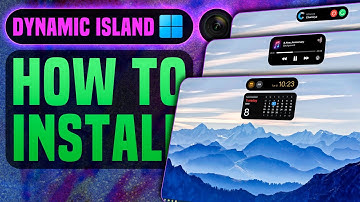 How to Install Dynamic Island for Windows | Sinhala | ChamieYa