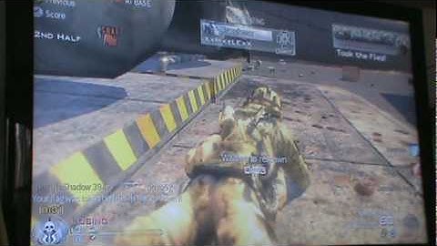 Modern Warfare 2 3rd Person CTF on Scrapyard (Part 2)