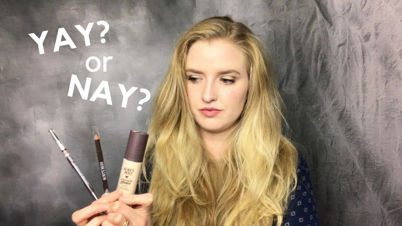 NEW BURTS BEES MAKEUP FIRST IMPRESSIONS!