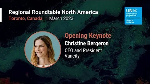 Regional Roundtable North America Opening Keynote ...