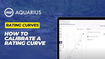 Create a New Rating Curve Calibrate a Rating Curve