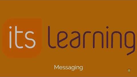 itsLearning: Messaging
