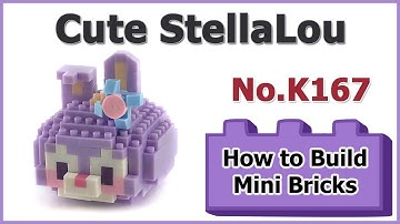 How to Build Mini Blocks Tsum Tsum StellaLou K167 Review Instructions Specifications