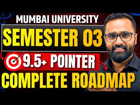 SEMESTER 03 COMPLETE ROADMAP !! | MUMBAI UNIVERSITY | Pradeep Giri Sir