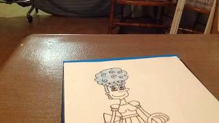 Aardman Animations Stage Fright 1997 Daphne Fanart Speeddraw