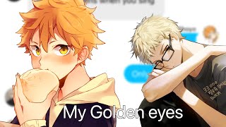 My Golden Eyes Ep: 1||haikyuu|| Tsukishima x Hinata