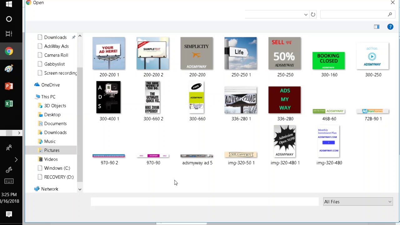 Create Ads in AdsMyWay